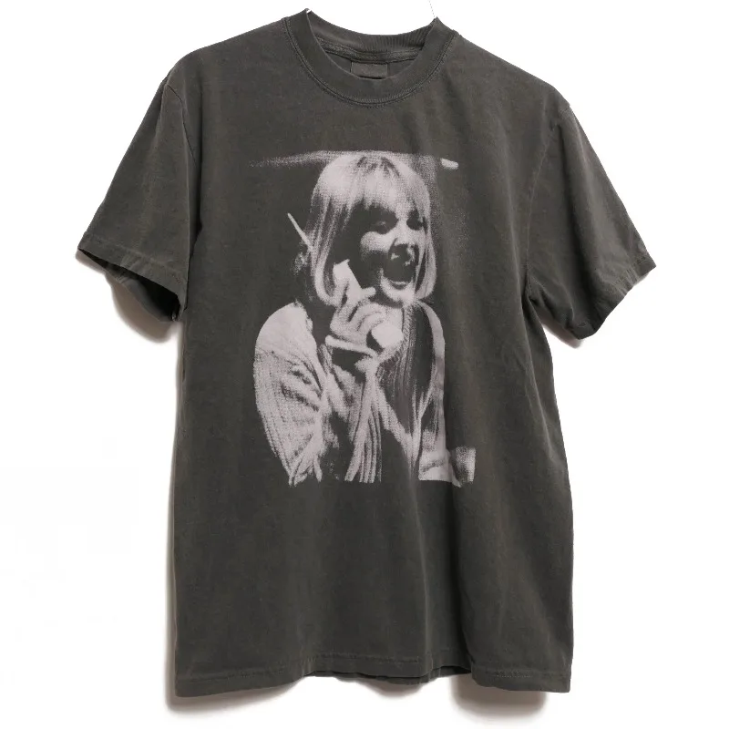 Wes Craven Drew Barrymore Phone Theme T-shirt for Men's Summer New Casual Street Unisex T-shirt From Scream