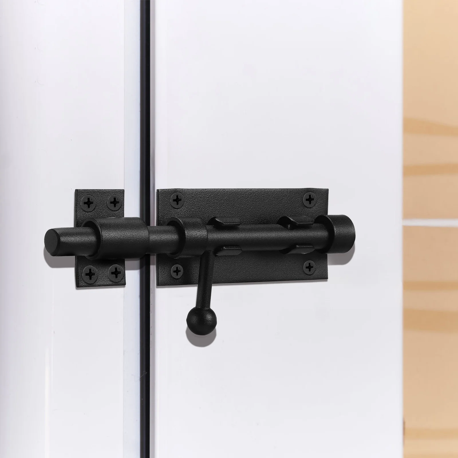 

Barrel Bolt Lock Stainless Steel Strong Sliding Bolt Latch Door Security Gate Lock Heavy Duty Indoor Outdoor Gate Latch