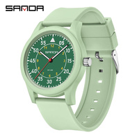 SANDA 3268 Casual Students Quartz Watch Fashion Luminous Sports Kids Wristwatch Waterproof Simple Children's Watches reloj niño
