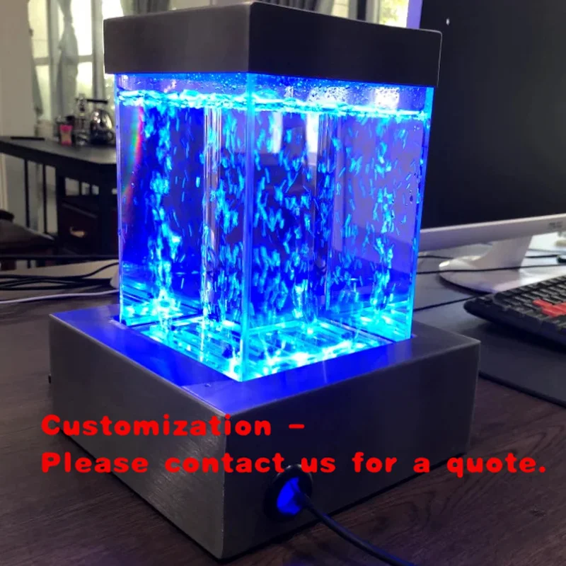 custom.Desktop Stainless Steel Bubble Wall&Decoration&Features Bubble Office Desk
