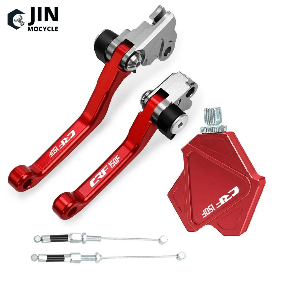 Dirt Bike Brake Clutch Levers Stunt Clutch Pull Cable Lever Replacement Easy System For HONDA CRF150F 2003 04-2021 2022 CRF 150F