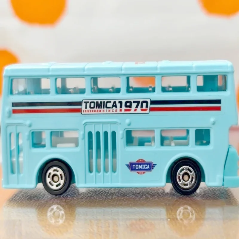 Takara Tomy Aisa Tomica No.90 London Bus Cars Hot Pop 1:64 Car Alloy Toys Motor Vehicle Diecast Metal Model for Children