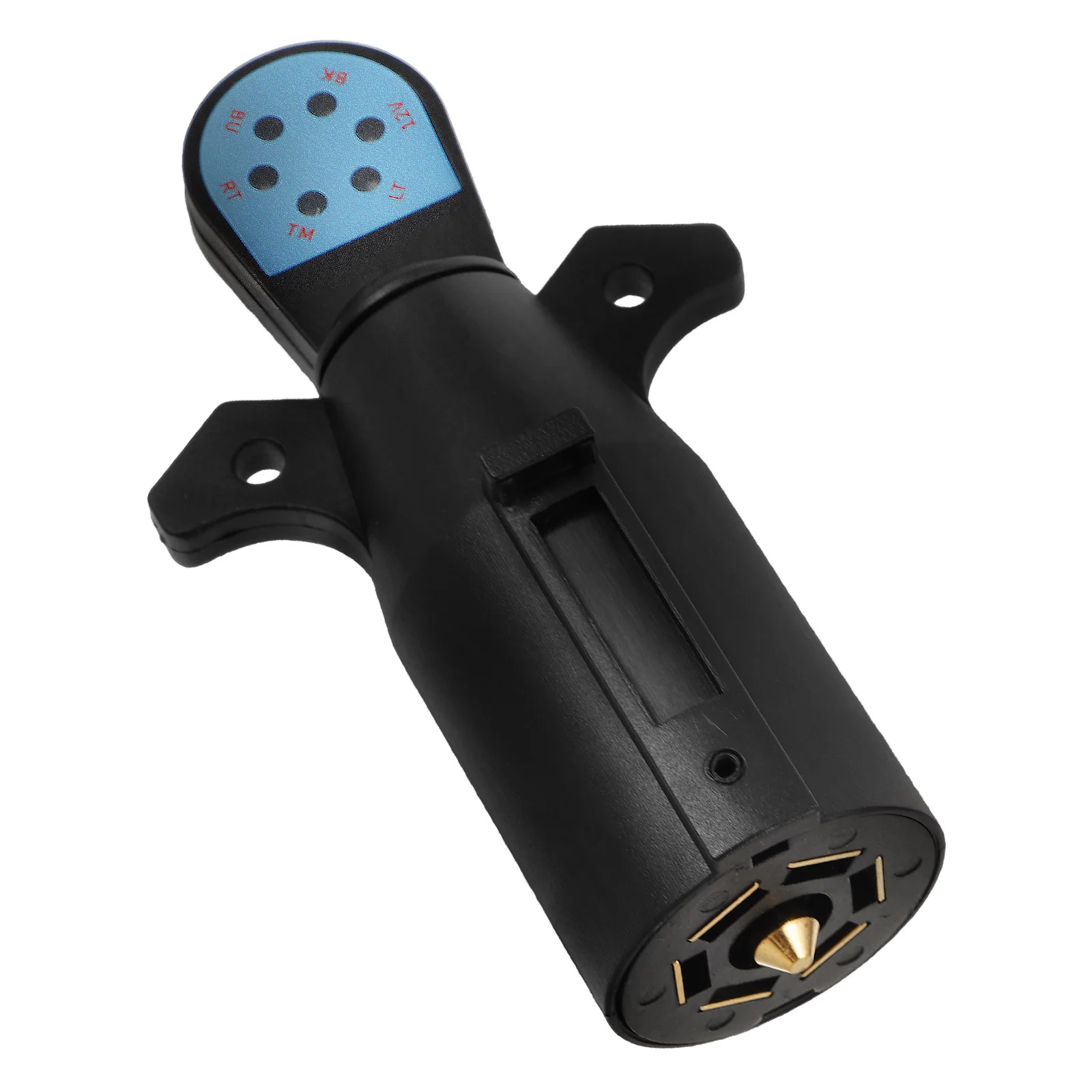 

7-Pin Trailer Light Tester Universal Plug Adapter for Rv Motorhome Camper Brake Turn Signal to Use Weather-Resistant