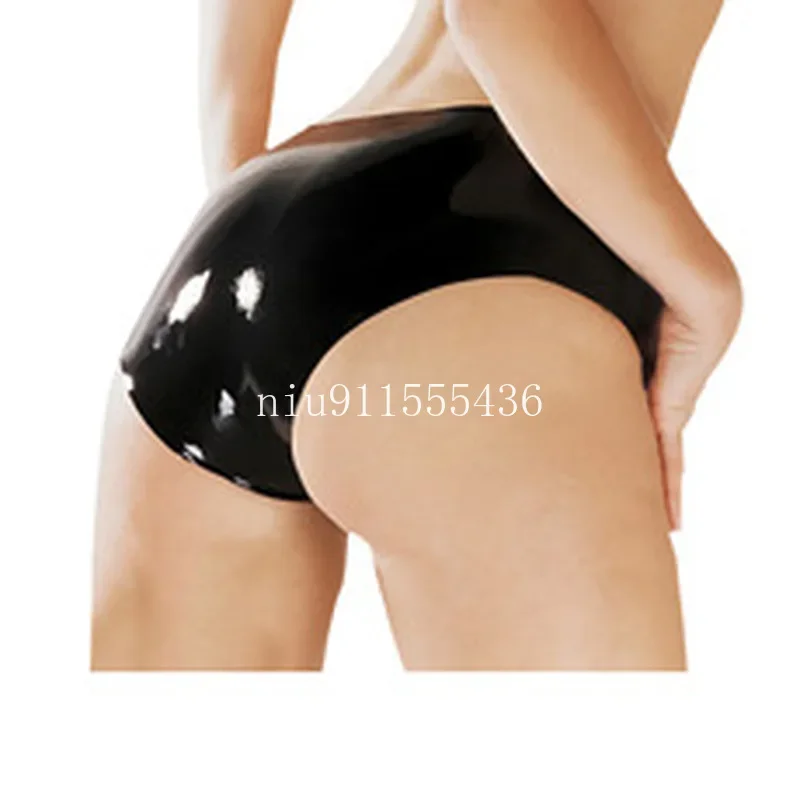 Mould Sexy Briefs Women Fetish Latex Underwear Rubber BIKINI Panties