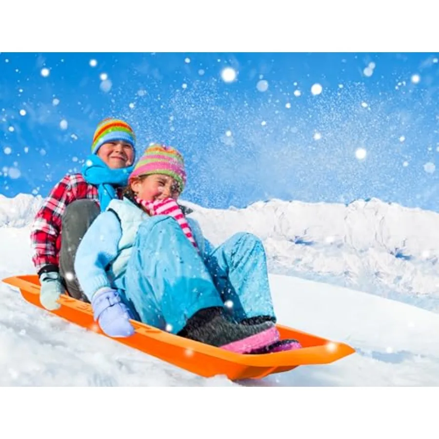 زلاجة Expedition Pro Utility - زلاجة شديدة التحمل لمعدات النقل، برتقالي #5