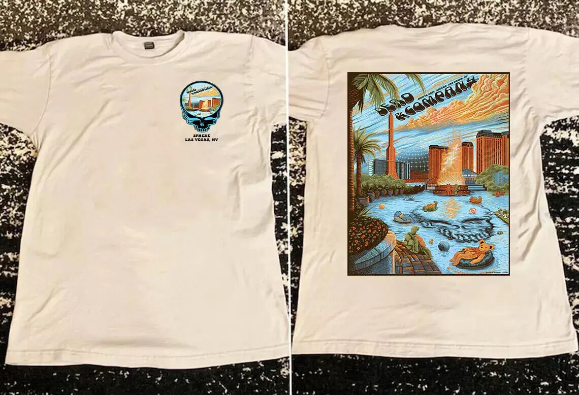 Dead and Company T Shirt, Sphere Las Vegas July 13 2024 T shirt