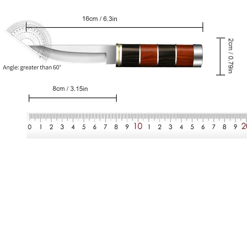 Camping Knife, Kitchen Boning Knife, Stainless Steel Outdoor Knife, Fruit Knife, Knife For Outdoor Camping Survival, Vegetable