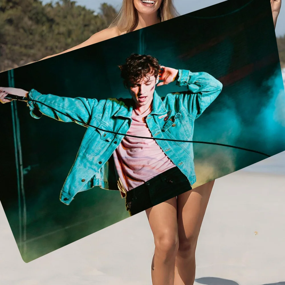 Troye Sivan Mellet Big Microfiber Beach Towels Quick Dry Towel Sand Beach Towels Pool Towel For Travel Swim Pool Yoga