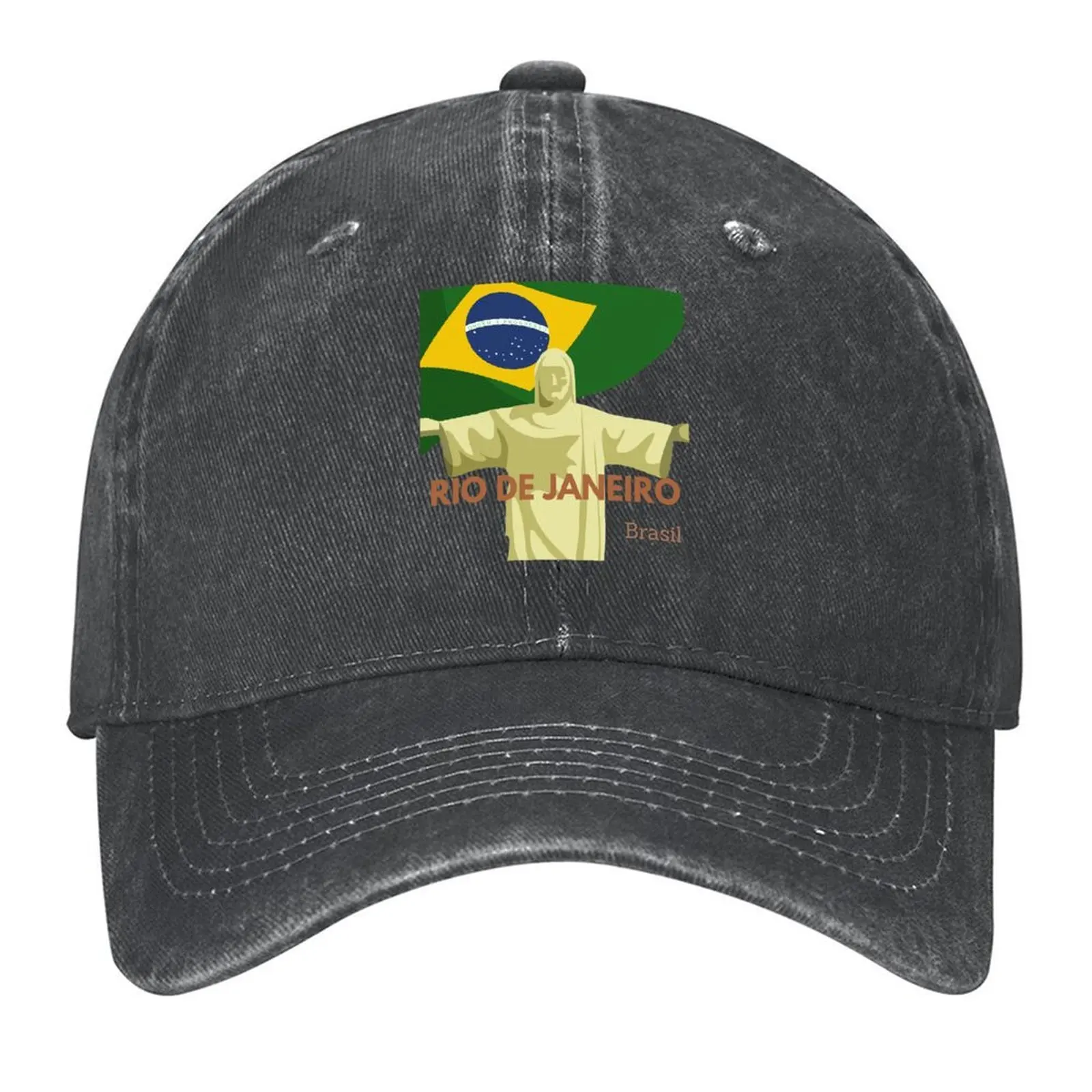 

Rio de Janeiro, Brasil Baseball Cap Sunscreen fishing hat tea Hat Beach Women's Beach Men's
