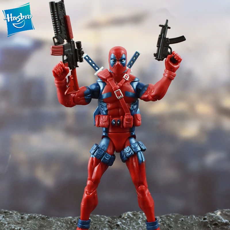 

Оригинальные подлинные фигурки Hasbro Marvel, легенды, Дэдпул, война, полиция, Человек-паук, детские игрушки, коллекционные фигурки, подарок на день рождения