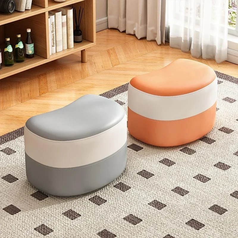 

Small Stool Household Home Shoe Change Living Room Sofa Foot Stool Coffee Table Small Bench Ottoman Storage