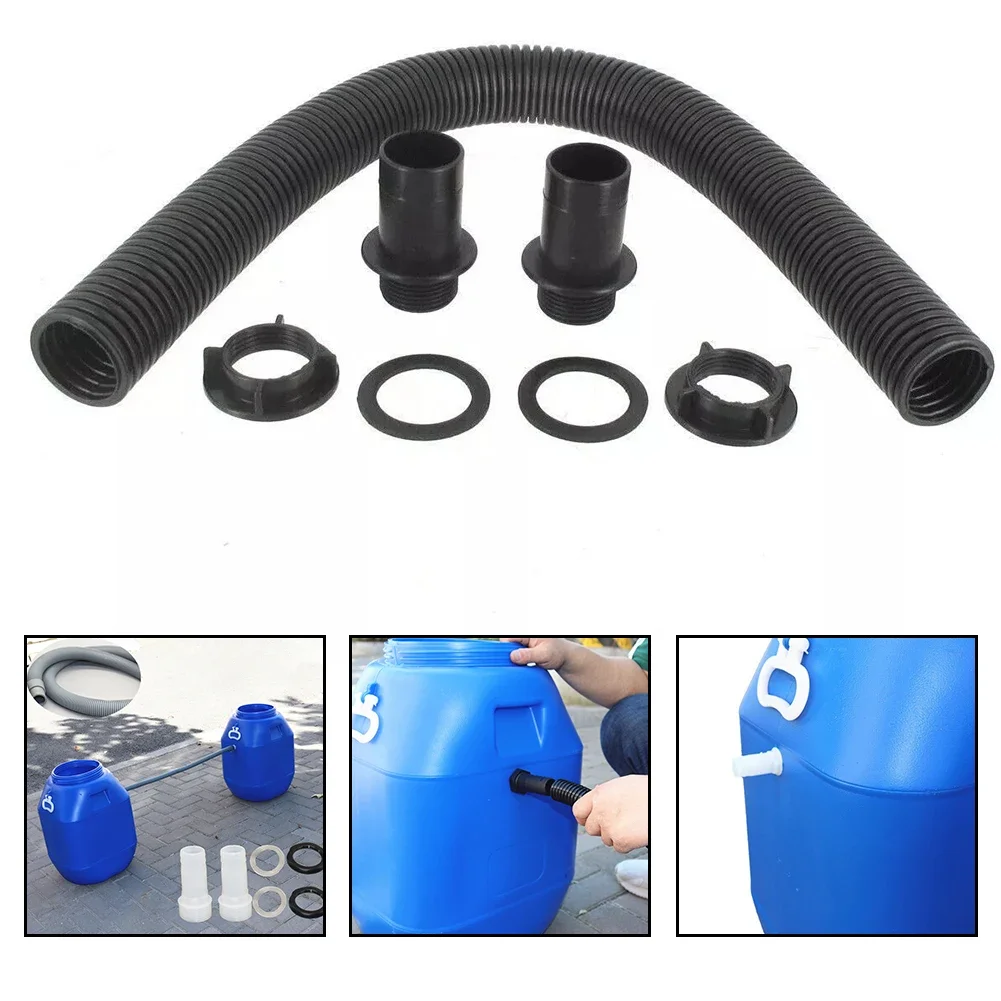 

Connector Pipe Link Kit Plastic Pagoda Joint Rainwater Bucket Series Hose Joint Plastic Bucket Joint Increase Water Storage Capa