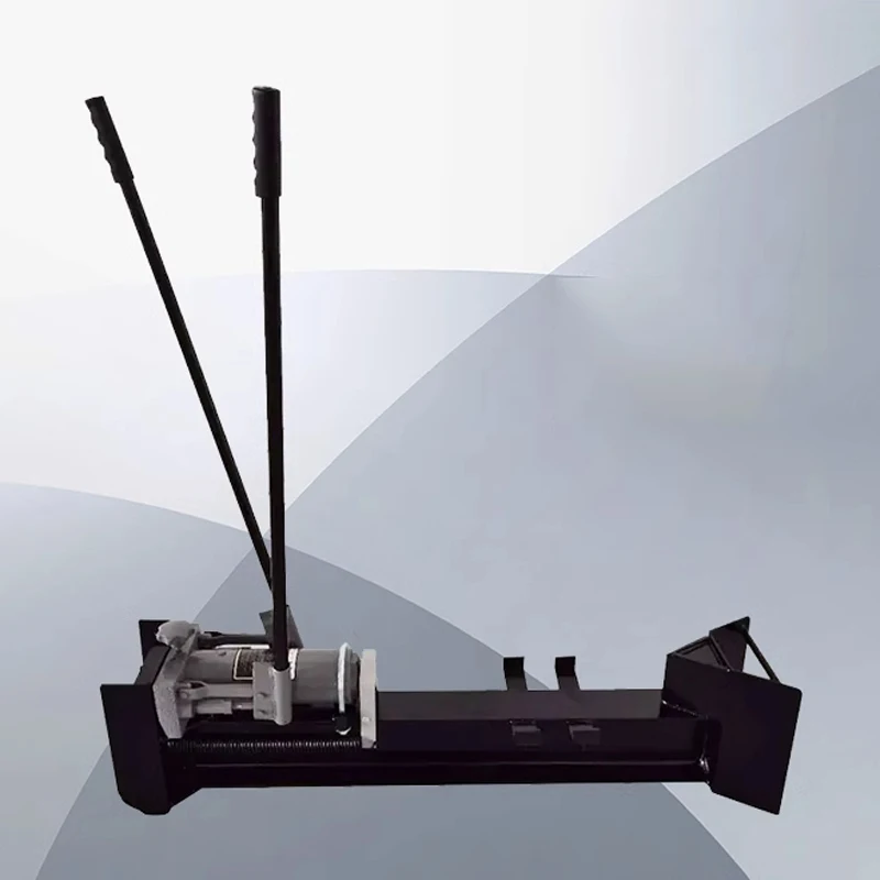 Hydraulischer 12-Tonnen-Holzspalter zum Schneiden von Holz, manuell betrieben mit 2-Rad-Stromversorgung und Leistung – leistungsstark