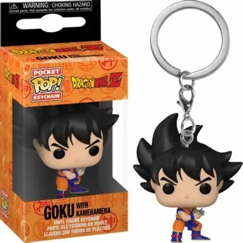 FUNKO POP Keychain Toy Dragons Ball Z Gohan 4th FORM FRIEZA Perfect Cell Master Roshi Keychains Action Collection Figure Toys - view 4