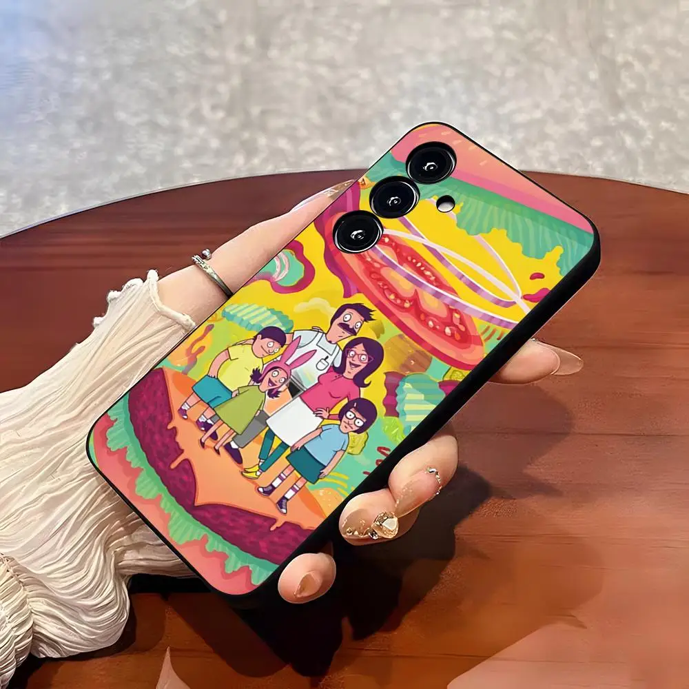 Cartoon Bobs B-Burgers Handyhülle für Samsung A57 A37 A33 5G A54 A36 A35 A56 A52 A17 stoßfeste weiche Abdeckung