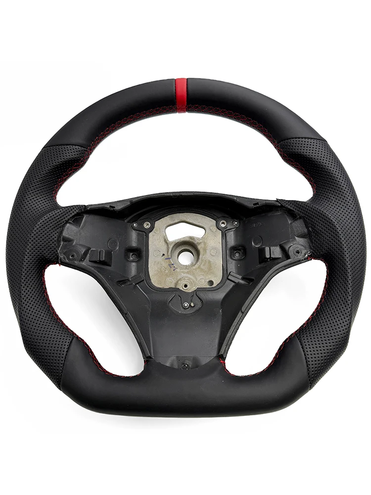 Vollständig Lederbezogenes Autolenkrad für BMW 1er 3er Serie E90 E91 E92 E93 E89 E87 E70 E84 E82 E81 328i 335i 135i 325i Auto-Zubehör