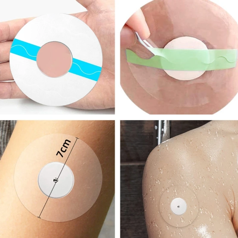 30/50 Cái Miếng dán cảm biến thể thao chống nước Tấm bảo vệ Miếng dán cảm biến cơ thể Miếng dán dính 448F