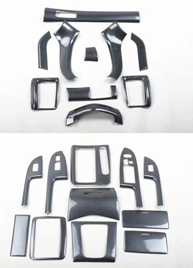 1lot Car stickers ABS carbon fiber grain inside decoration cover  for 2003-2007 HONDA Accord 7 MK7