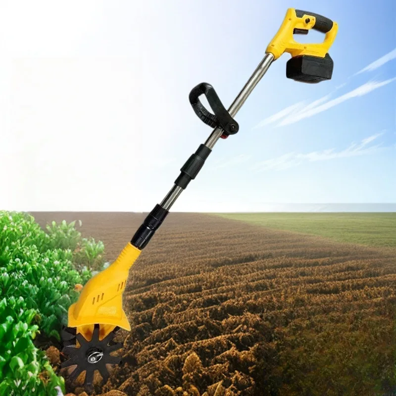 Беспроводная электрическая культиватор для Makita, аккумулятор 21 В, мощный роторный культиватор 1380 Вт для поворота почвы и подготовки к саду