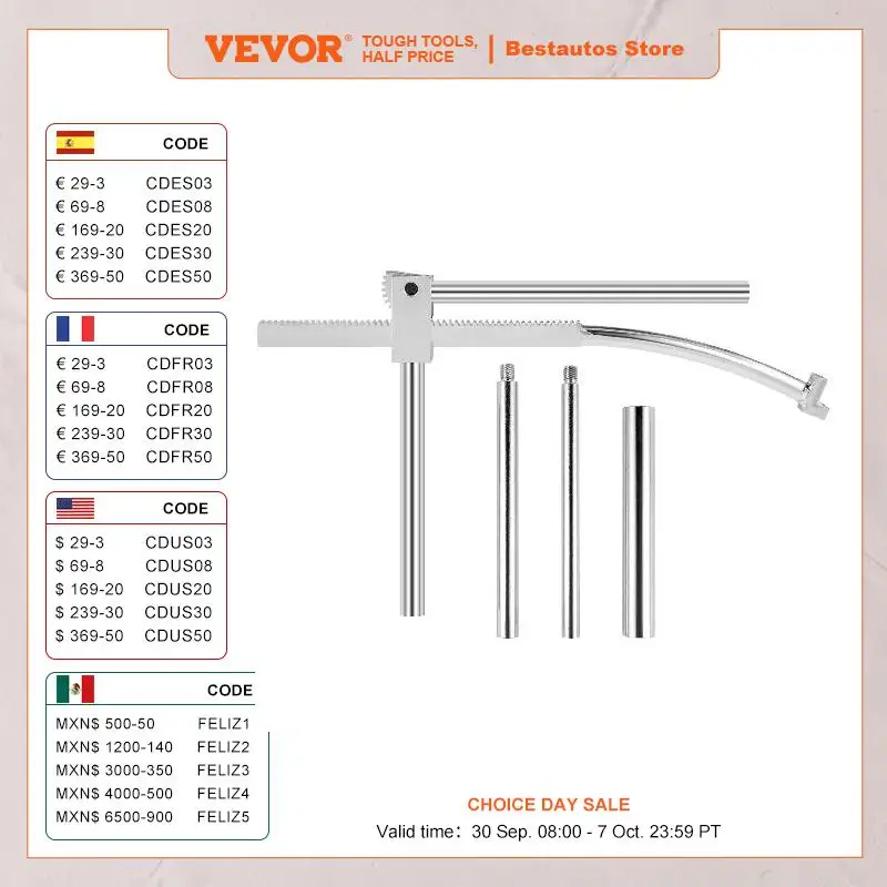 VEVOR motokrosových jízdní kolo pneumatika držák nářadí motocykl pneumatika mění nářadí s 3 ks náprava shafts a 1 PC rukáv pro 16