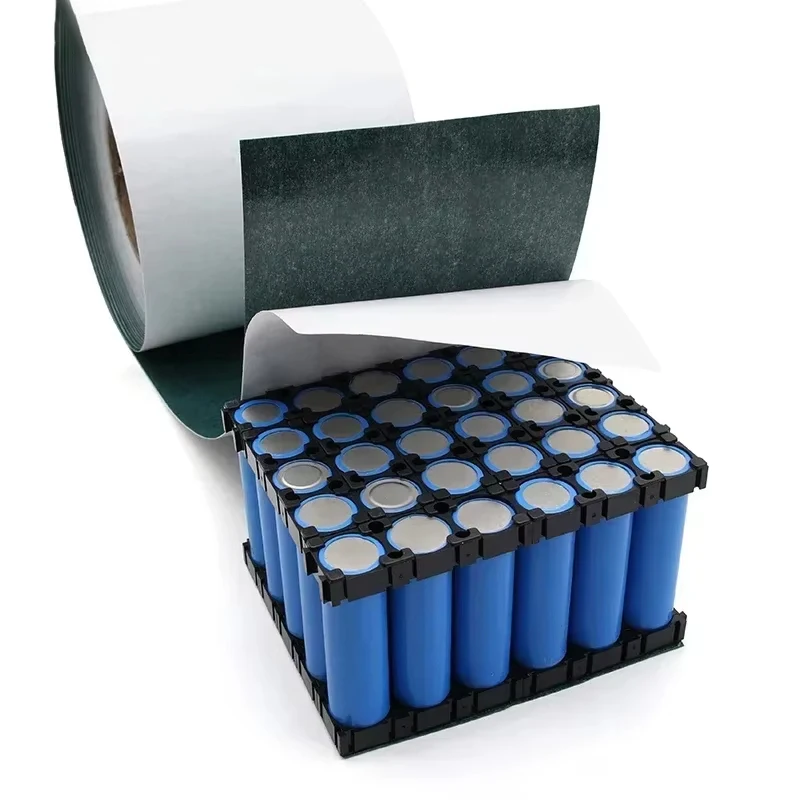 18650 21700 32650 Li-Ionen-Akku-Isolierdichtung, Gerstenpapierpackung, Zelle, isolierender Kleber, Patch, Elektrode, isolierte Pads, 1 Meter