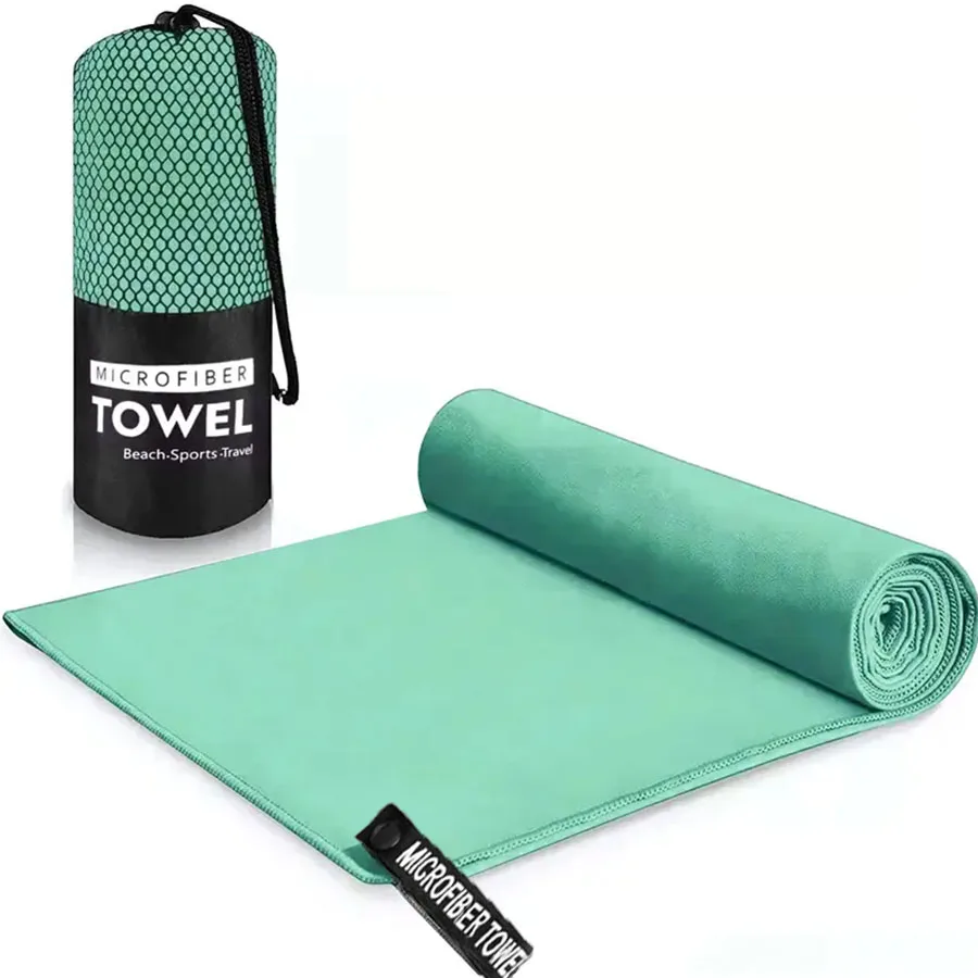 Schnell trocknendes Sporthandtuch, Schwimmen, Fitnessstudio, Fitness, schnell saugfähige Handtücher, Camping, Laufen, Schwimmen, Strand, Waschlappen – Detail 5