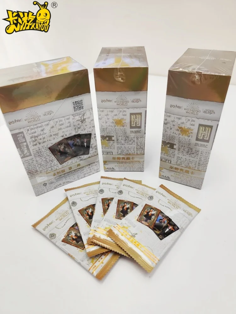 KAYOU حار بيع منتج جديد هاري بوتر سلسلة الأبدية المشهد الكلاسيكي التصميم الإبداعي الفن جمع بطاقة هدية للأطفال