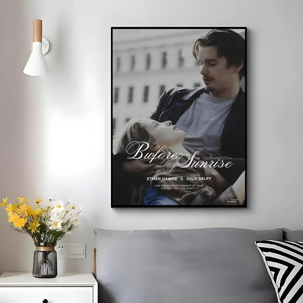 Romantic movie Before Sunset Poster Wall Ornament Home Decor Young Decor Fans