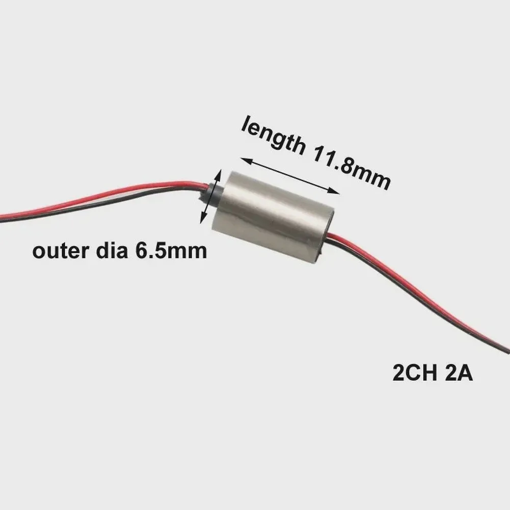 Conductive Rotary Slip For Ring 4 Channel 2A 300RPM Metal For Contact For RC UAV Gimbal Electrical Equipment