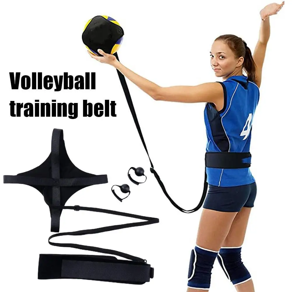 New Volleyball Training Equipment Aid Practice Trainer With Adjustable Belt For Serving Setting Spiking Training Returns Ba K3A1