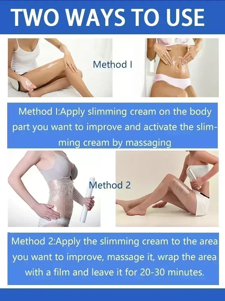 Slimming massage Cream Fat Burning Thigh Full Body Sculpting 7 Days Powerful Weight Loss for Man Woman Fast Belly