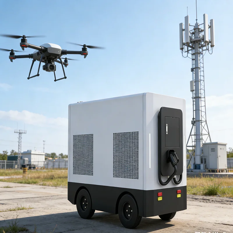 Customized Mobile Energy Storage System Trailer 160KW Cost Effective Vehicle For Business Home Outdoor Multi Scene Power Backup