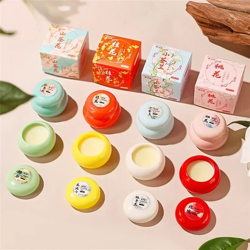 Mini Solid Perfumes Ladies' Balm Fresh Fragrance Deodorant Solid Balm Fragrances for Women Men Body Antiperspirant Portable Gift