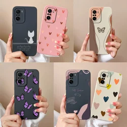 For POCO F3 GT Phone Case Aesthetic Soft Liquid Silicone Camera Protection Back Cover For Xiaomi POCO F 3 F3GT Carcasa Capa Gift