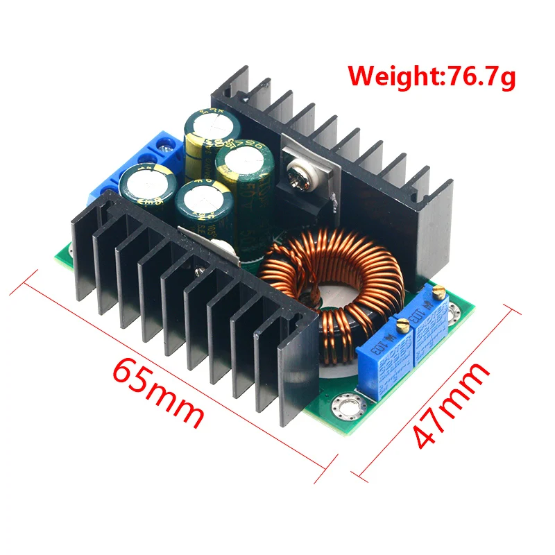 300w xl4016 DC-DC max 9a conversor buck step down 5-40v a 1.2-35v módulo de fonte de alimentação ajustável driver de led para arduino