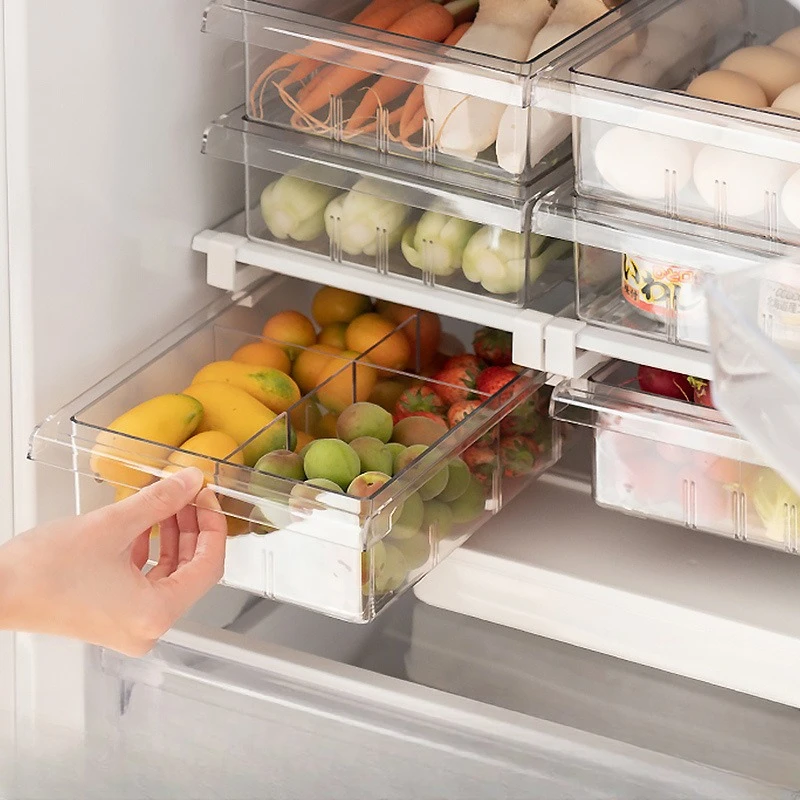 

Бытовой кухонный холодильник, ящик для хранения свежести, органайзер для хранения яиц, ящики для сортировки замороженных продуктов, овощей и фруктов
