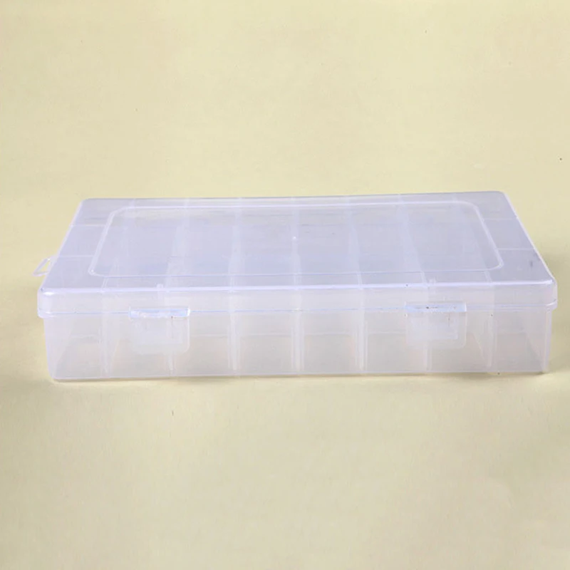 24-Compartment Transparent Storage Classification Detachable Large Storage Box
