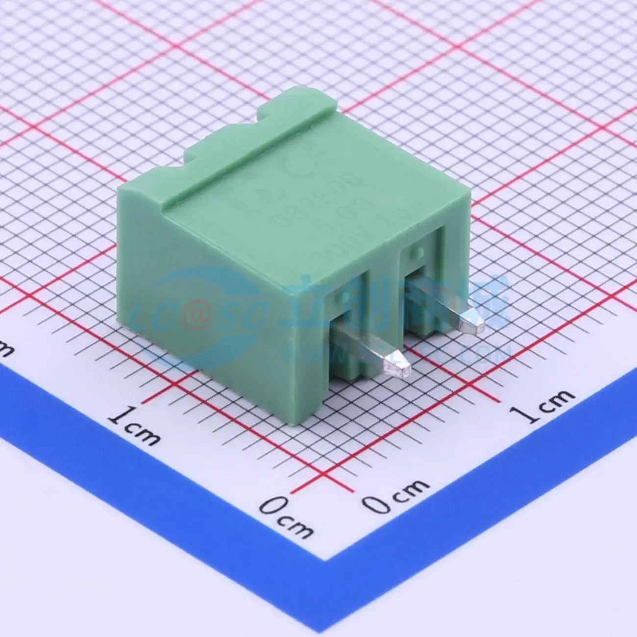 156pcs DB2EVC-5.08-2P-GN P 5.08mm / - 1x2P 5.08mm Pluggable Terminal Block