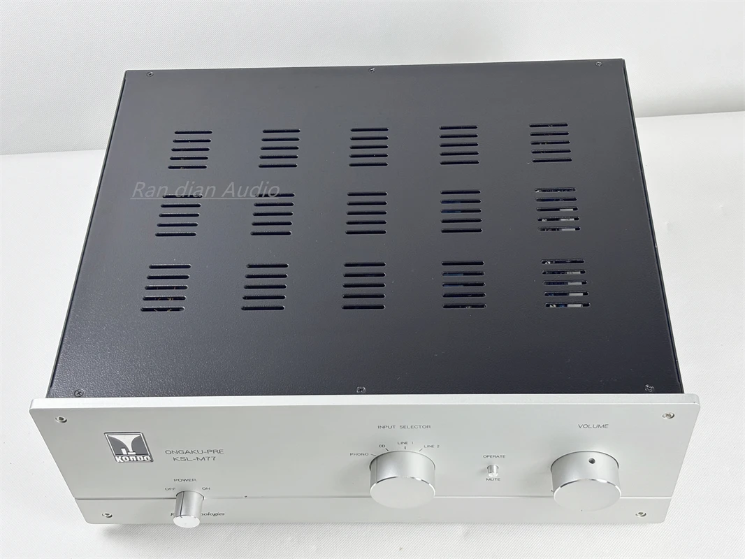 

High-end Kondo M77 Electronic Tube Preamplifier ,12AY7*8 HIFI Preamplifier.With Electronic Tube Playback MM Function
