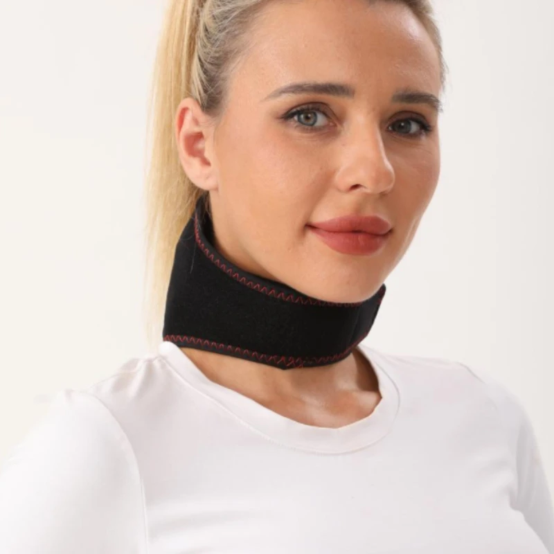

Heating Neck Protector Warm Sleeve with Magnet Maintenance Hot Compress Neck Support Brace for Pain Relief Ideal Dropshipping G