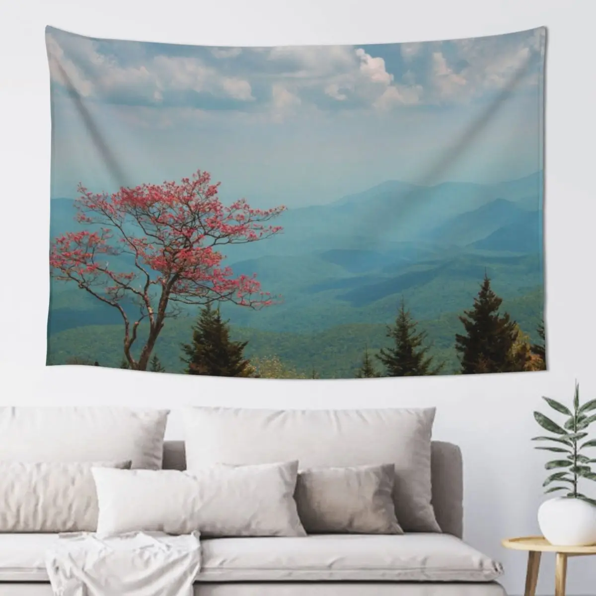 

Grandfather Mountain Tapestry Things To The Room Home Decorations Custom Aesthetic Room Decors Tapestry
