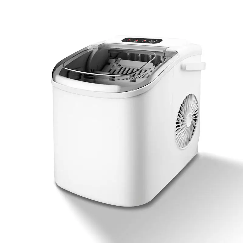 Energy Saving Electric Home Ice Maker Machine with Plastic Housing Countertop Design for Household & Commercial Use