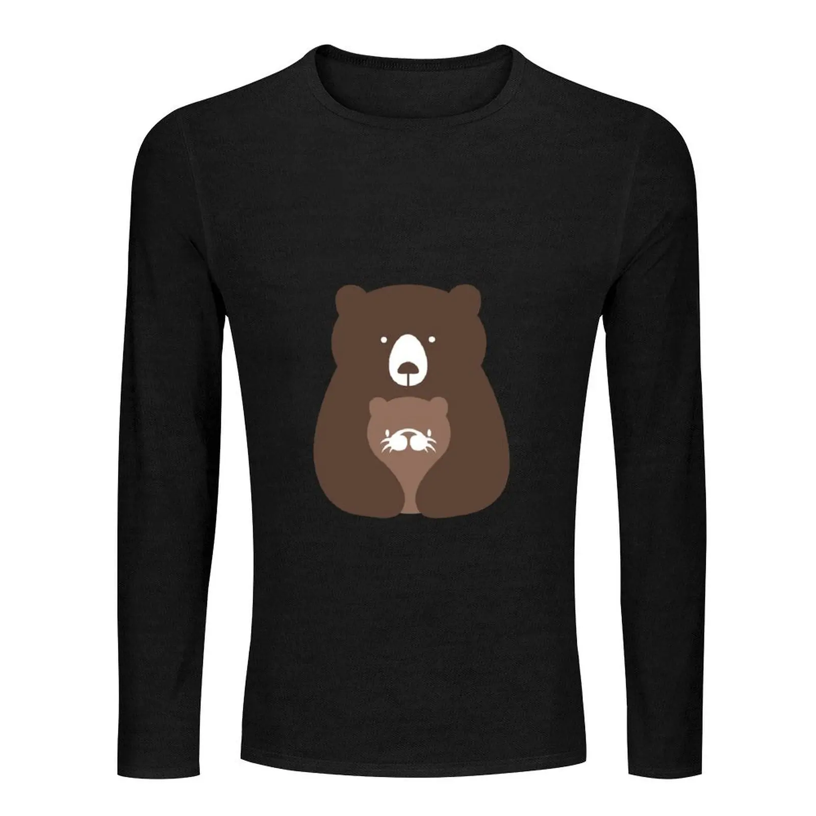 Bear Hug Bear x Otter Long T-Shirt new edition t shirt mens clothes