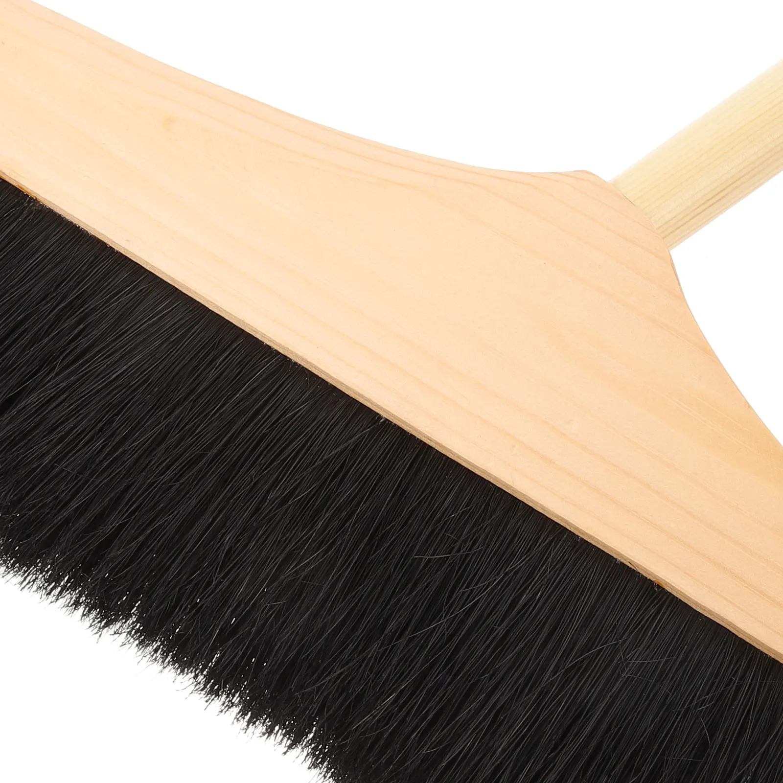 

Long H Soft Bristle Broom 90CMx28CM Wooden Floor Brush for Indoor Outdoor Cleaning Carpet Tile Kitchen Dust Sweeping