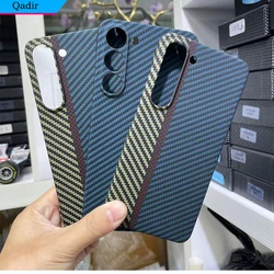 QADIR Aramid carbon fiber case for Samsung Galaxy S23 case Ultra-thin drop-resistant Carbon Fiber for S23 plus cover