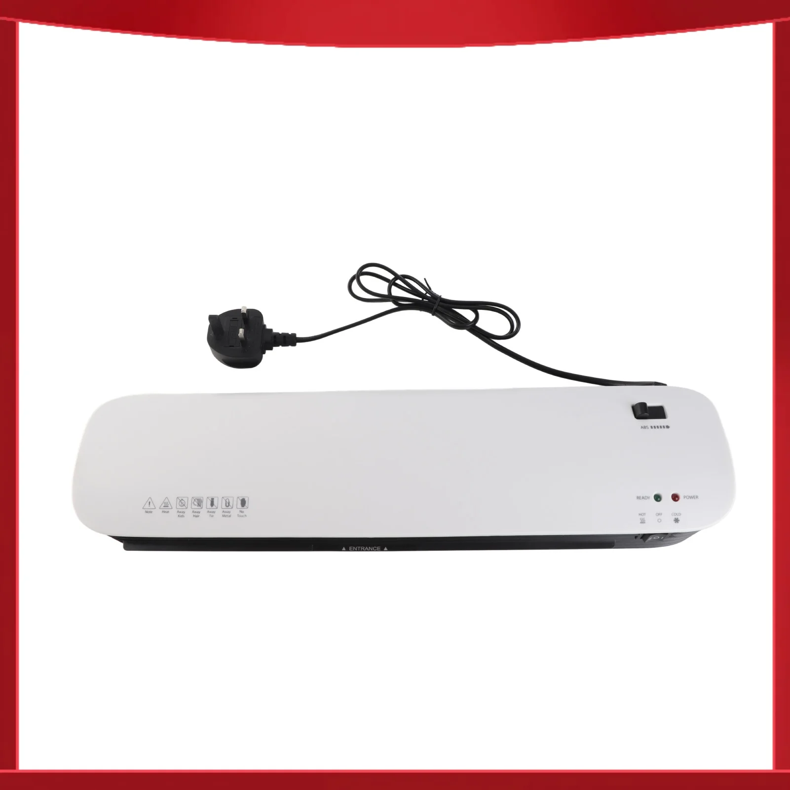 Laminator Machine Set A3 Size Hot and Cold Lamination 2 Roller System with Laminating Pouches Corner Rounder