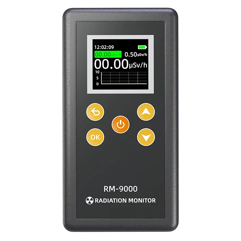 Radiation Monitor Geiger Counter Nuclear Radiation Detector Dosimeter, Handheld Beta/X/Y-Rays Test Equipment