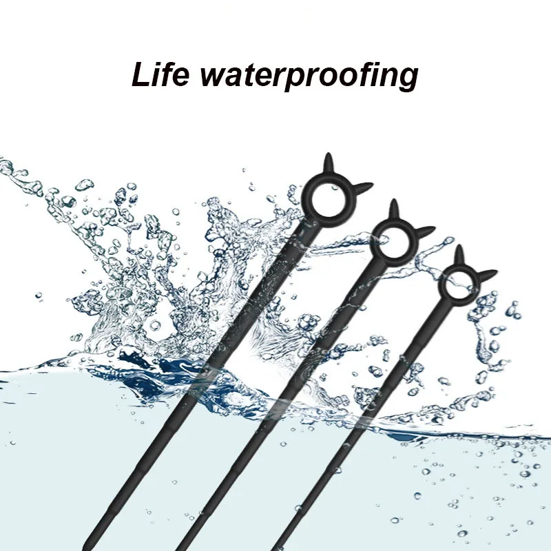 سيليكون 3 حجم القضيب قضيب القسطرة انسداد محفز الحصان العين عصا BDSM مجرى البول موسع لعبة الجنس للرجال