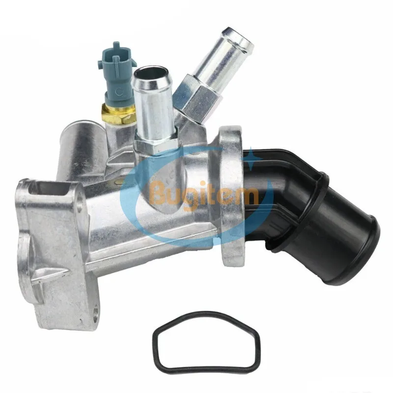 New High Quality Engine Coolant Thermostat Valve Assembly 68027612AA For 2007-2010 Jeep Wrangler 3.8L V6 2009 Liberty 3.7L V6