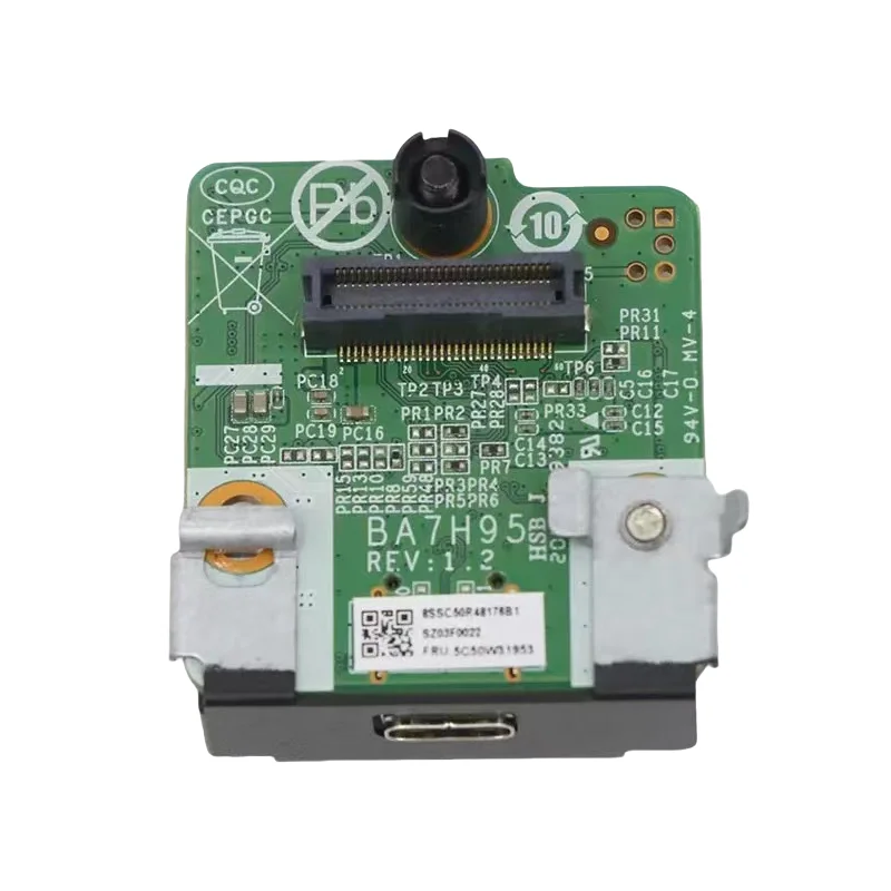 For Lenovo M70q M75q Gen2 M80q M90q Gen2 P340Tiny P350Tiny TYPE-C Card Video Output 5C50W31953 BA7H95 REV:1.2 Original